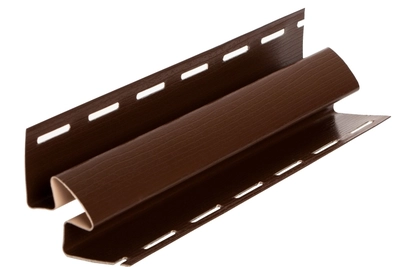 Аксессуары для сайдинга Эконом цвет Шоколад (Темно-коричневый) Угол внутренний