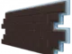 Фасадная термопанель Доломит под кирпич, коллекция Кирпич, 40 мм, цвет коричневый
