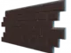 Фасадная термопанель Доломит под кирпич, коллекция Кирпич, 20 мм, цвет коричневый