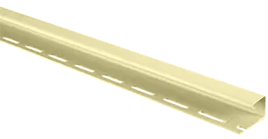Планка "J - trim" Альта-Профиль, Альта-Сайдинг,  3000 мм, цвет Лимонный