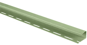 Планка "J - trim" Альта-Профиль, Альта-Сайдинг,  3000 мм, цвет Салатовый