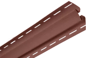 Планка Альта-Профиль "внутренний угол" красно-коричневая Т-13  -  3,00м. "BH"