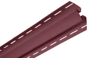 Планка Альта-Профиль "внутренний угол", 3м, цвет Гранатовый