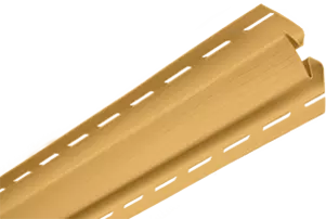 Планка Альта-Профиль "внутренний угол", 3м, цвет Золотистый